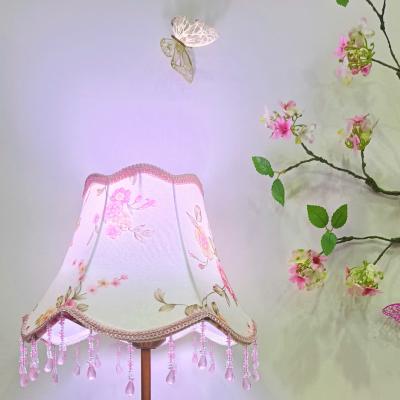 ĐÈN BÀN HỌA TIẾT CHIM TRĨ HOA PHÙ DUNG